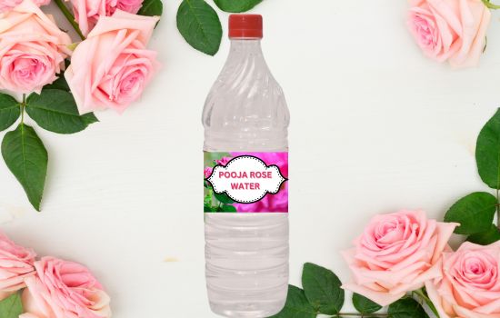 POOJA ROSE WATER